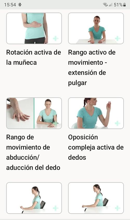 Programa de ejercicios en línea Síndrome del túnel carpiano